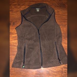 Eddie Bauer Zip Up Fleece Vest